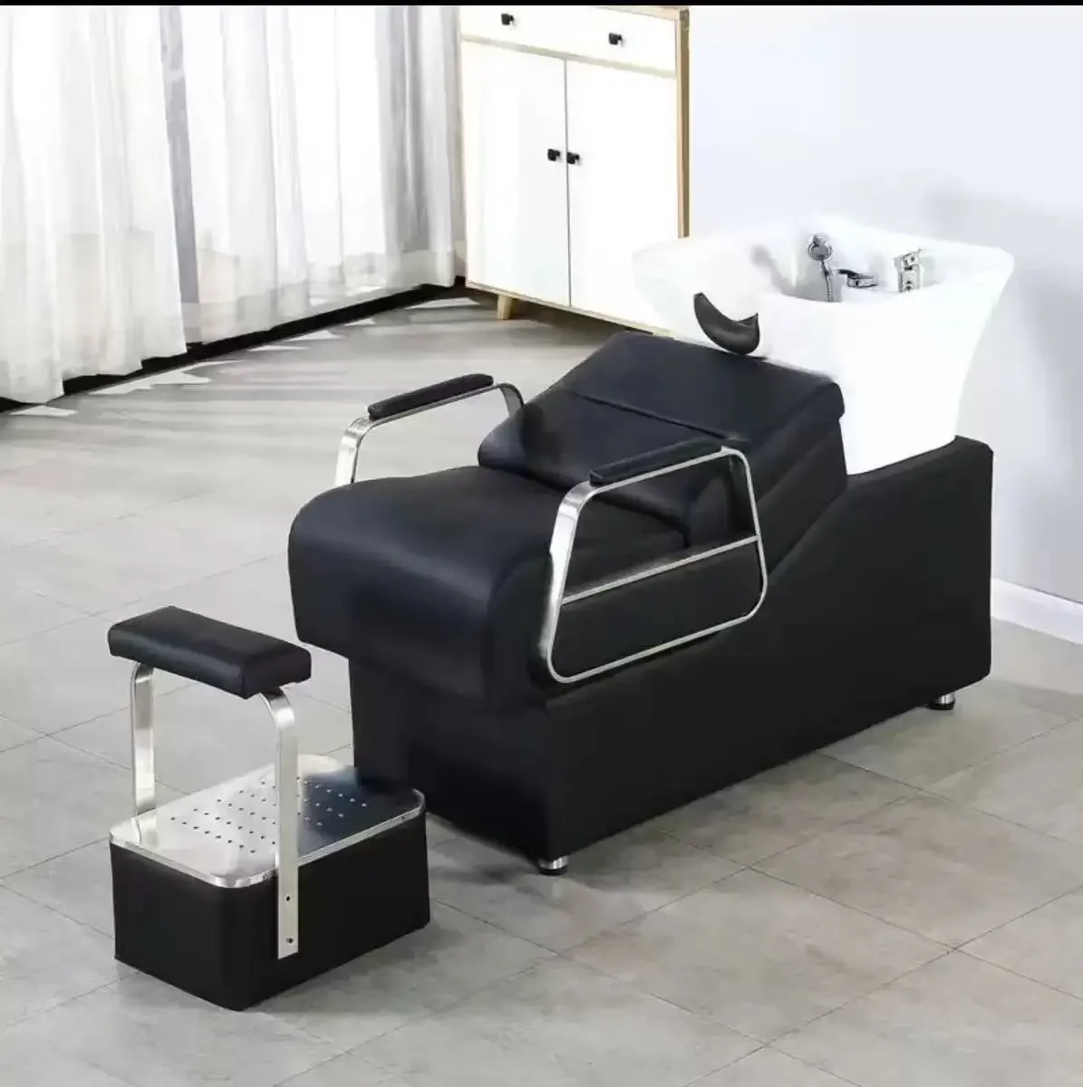 High Quality More Design Modern Commercial Furniture Beauty Salon Shampoo Washing Hair Chair