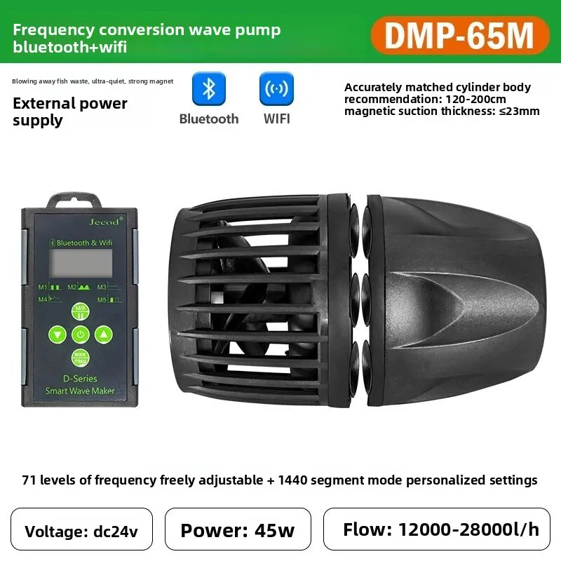 Jebao Jecod Nieuwe Smart Bluetooth WIFI App Controle Draadloze Zoetwater Zoutwater Aquarium DMP-10/20/30/40 Aquarium Wavemaker Pomp