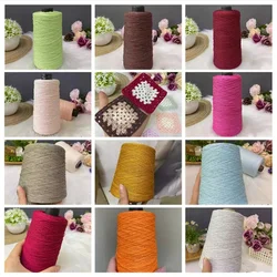 500g/ Roll 100% Natural Linen Thread No. 8 Lace Thread Hand-woven Yarn DIY Craft Scarf/cape/cushion Crochet Sewing Supplies