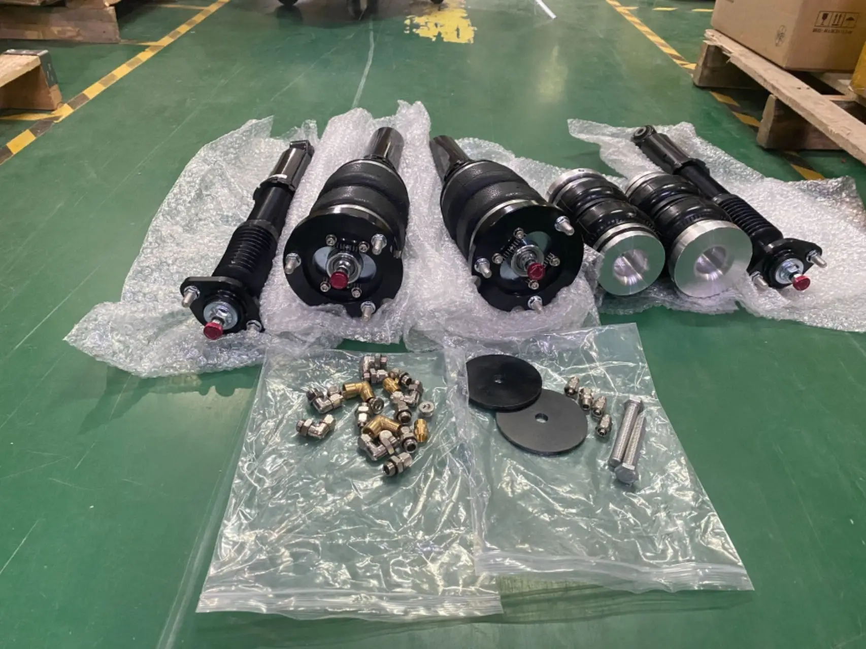 لسيارات BMW3Series E30 1882 إلى 1990 طقم دعم التعليق الهوائي/ممتص الصدمات الهوائية طقم تعليق الهواء #2