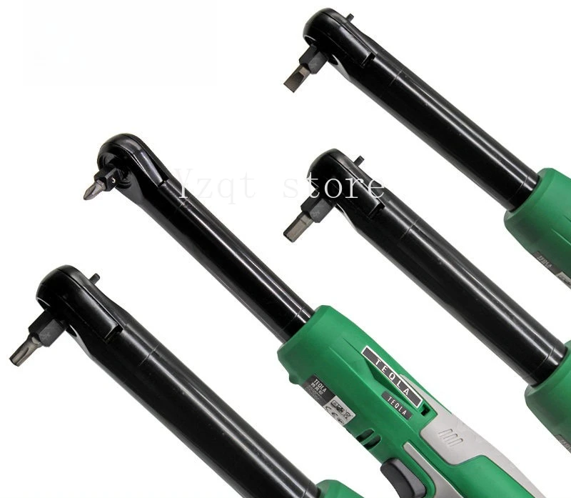 90-Degree Angle Electric Wrench Right Angle Charging Ratchet Wind Batch Screwdriver Lithium Battery