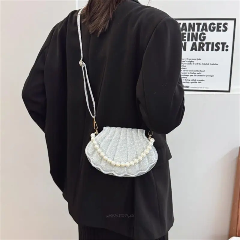 X5XA Unique Shell Designs Handbag For Women Spacious And Functional Shoulder Bag