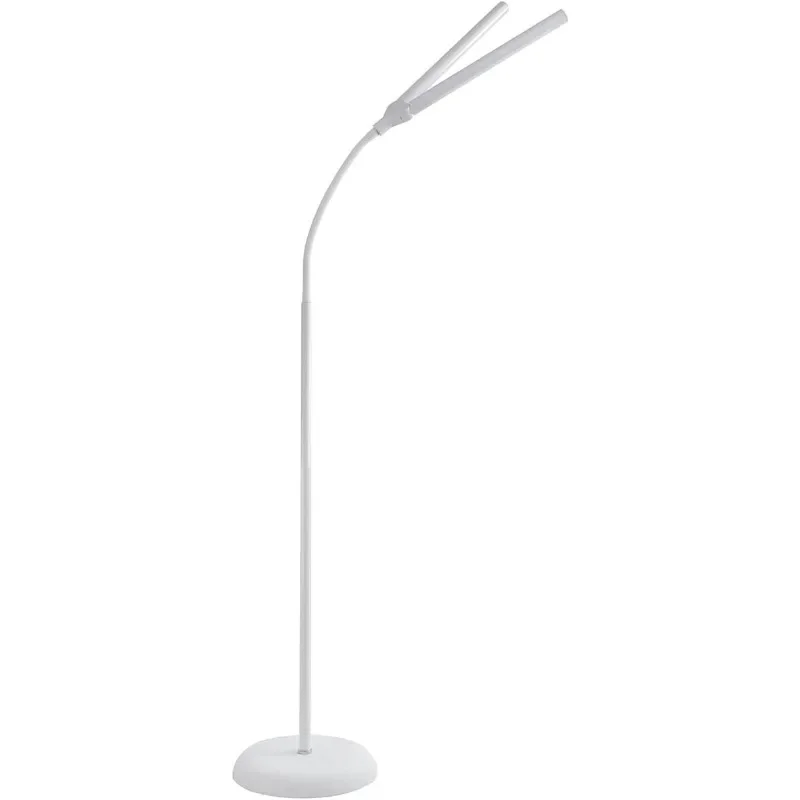 

Duo Floor Lamp LED-Eye Care-Anti Glare-6,000 Kelvin-4 Step dimmer-13.5W, White