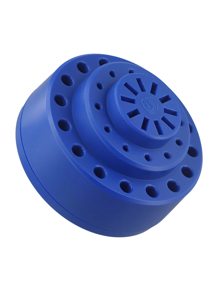 Home Workshop Organization Blue Multi-hole Storage Box Workplace Organizer Ample Storage Capacity For Screwdrivers