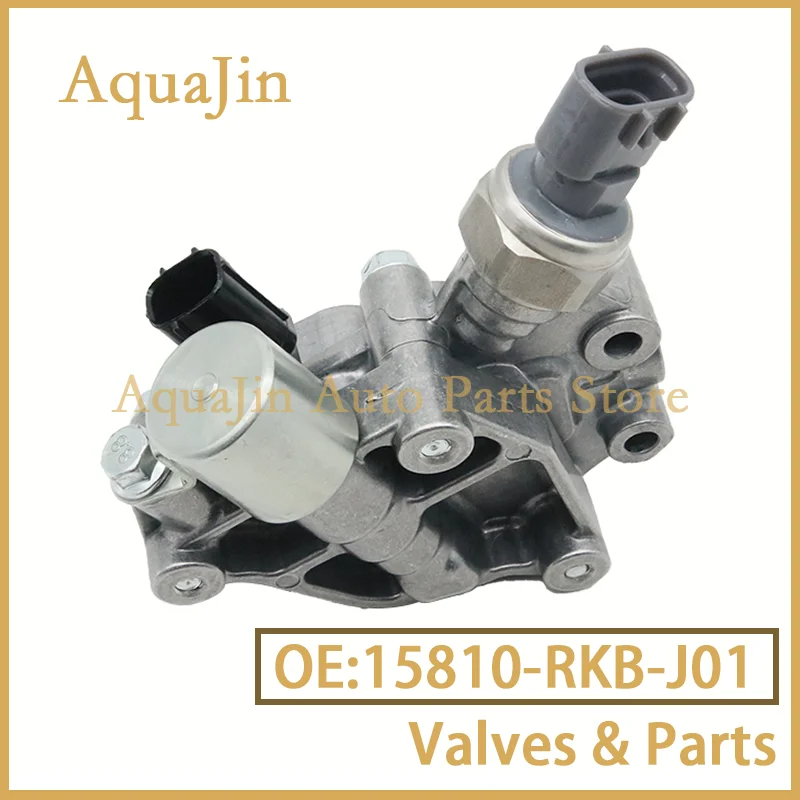 Válvula solenóide 15810-RKB-J01 vtec para honda pilot odyssey 2005 ~ 2008 2006 2007 3.5 accord híbrido se encaixa oem 15810rkbj01 automóvel