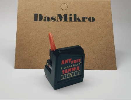 DASMIKRO DSK-482 COMPATIBLE ANTENNA-FREE RECEIVER V2 V3 FOR SANWA SSL FH-4 FH-3 M17 M12S M12 MT-44 MT4S MT4 M11X