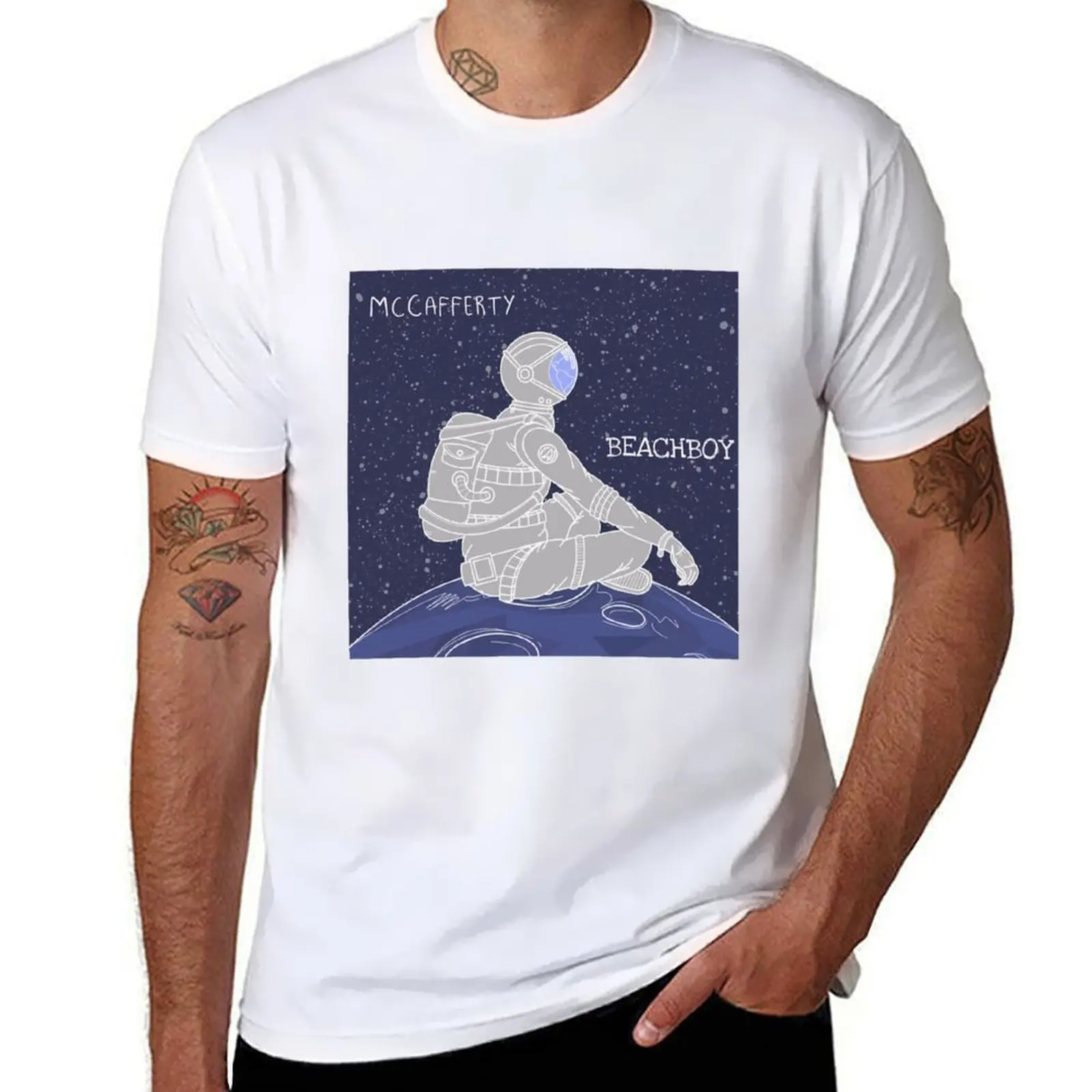 

Beachboy By Mccafferty Sticker T-Shirt man t shirts for men casual man tshirt T-Shirt