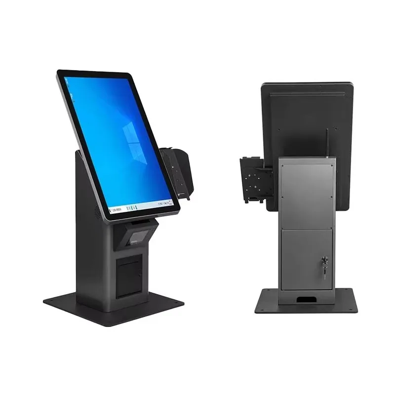 AonPos 21 27inch Capacitive Touch Self Service Kiosk Automatic Ordering Information Kiosk Android Payment Kiosks in Restaurant