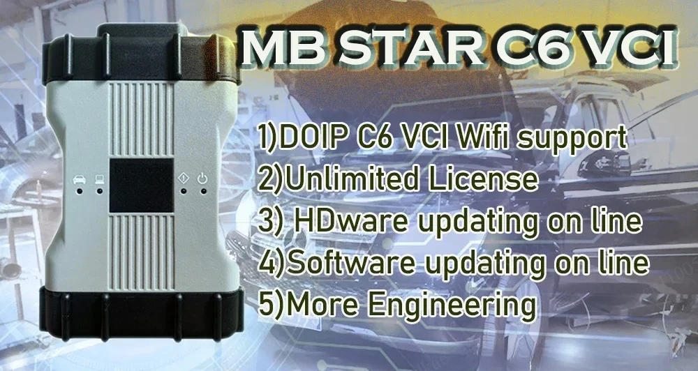 DOIP Car Diagnostic Tool Unlimited License Auto Fault Scanner Offline Coding Programming DTS EPC Maintenance Device
