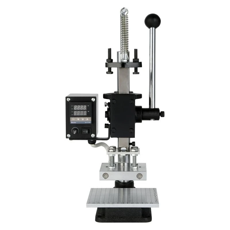Hot stamping machine Manual hot press Hot stamping machine Embossing machine Leather die cutting