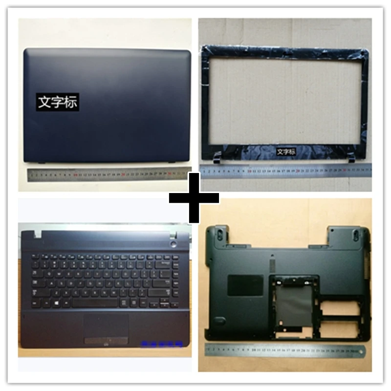 New laptop For Samsung np270e4e LCD Back Cover Top Case/Front Bezel/Palmrest/Bottom Base Cover Case