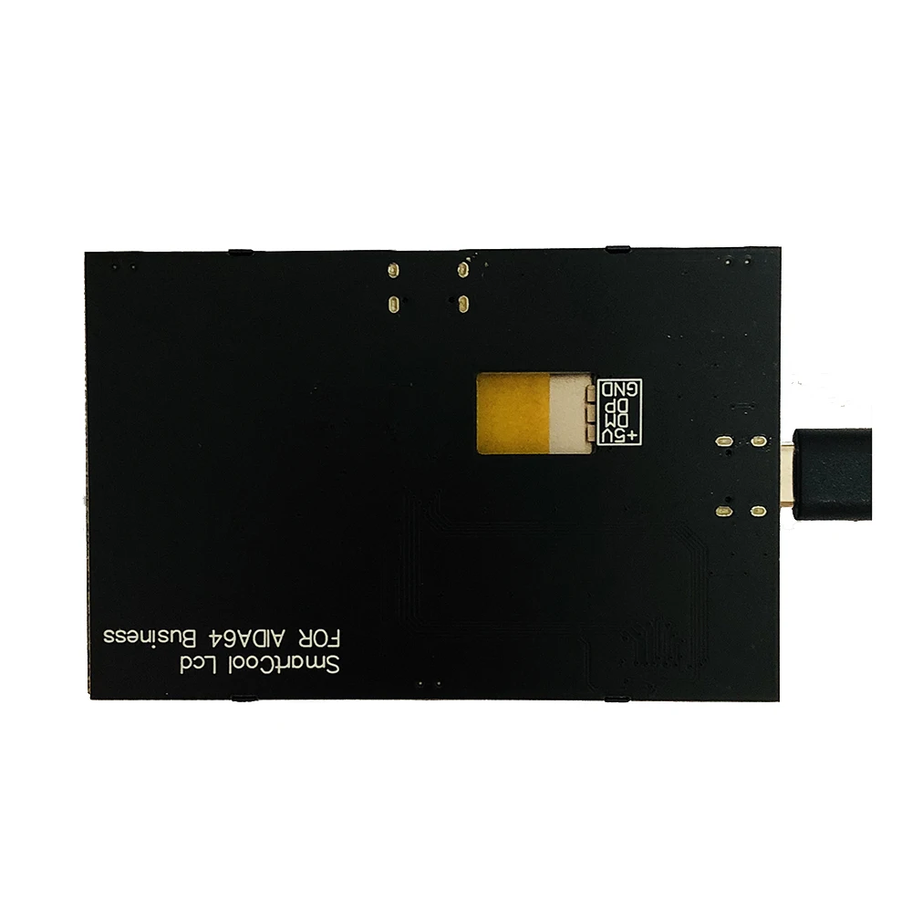 3.5 Inch IPS USB Secondary Display AIDA64 DIY Computer Temperature Monitoring CPU GPU for Mini ITX Case