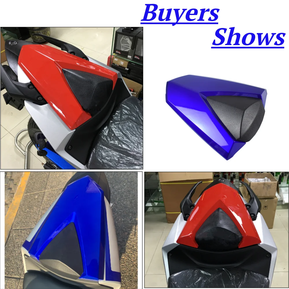 دراجة نارية المقعد الخلفي الذيل غطاء هدية القلنسوة لياماها YZF-R3 YZF-R25 2015-2023 YZFR25 YZFR3 مقعد الركاب القلنسوة MT03 MT25 2016