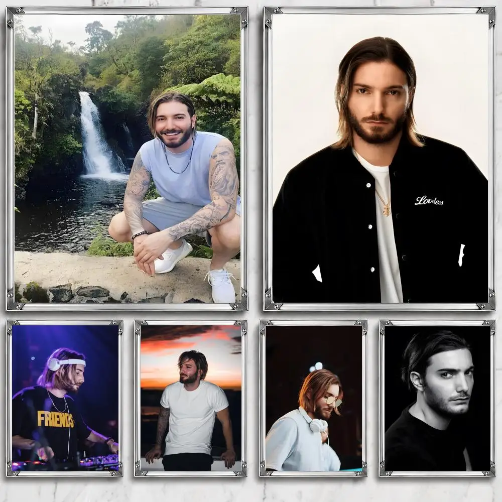 Póster autoadhesivo de dj A-Alesso, decoración de pared, impermeable, extraíble, para dormitorio, sala de estar, bar, regalo