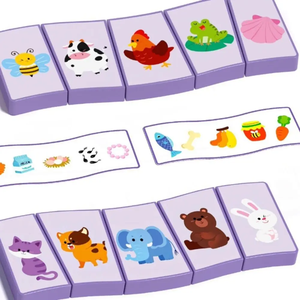 Tablero de rompecabezas, juguetes de madera, rompecabezas 3D Montessori, forma interactiva, juego de mesa a juego, pensamiento lógico, juguetes de rompecabezas de animales DIY