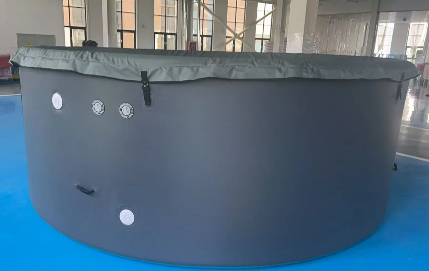 Extra Large PVC Inflatable Swimming Pool for Adults and Children Thickened Outdoor Family Bucket for Baby Water Play - view 6
