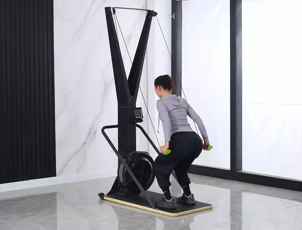 Sprzedaż sprzętu fitness do siłowni komercyjnych i domowych online, wiatrówka, maszyna do ćwiczeń narciarskich, nowość