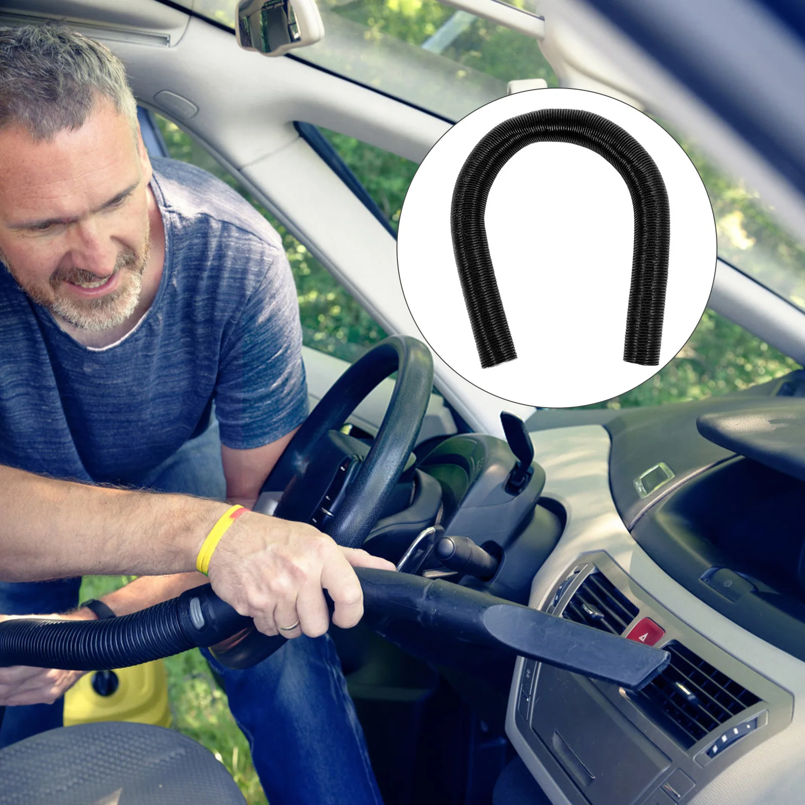 

Труба обогревателя из пластиковой фольги, воздуховод для кондиционера, растягивающийся выхлопной шланг для автомобильного обогревателя, вентиляционное отверстие для кондиционера