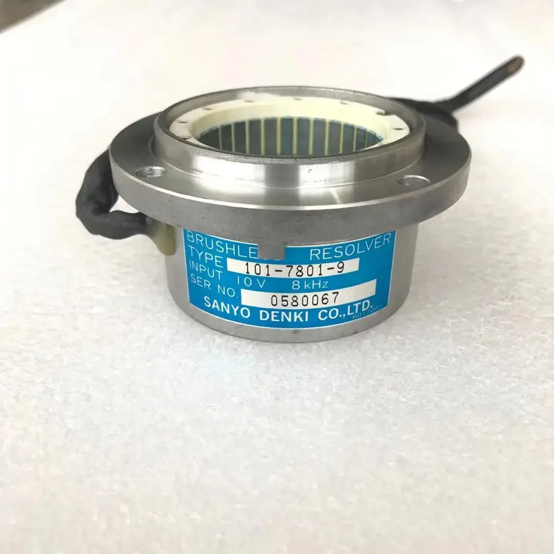 

Кодировщик Sanyo 101-7801-9 Okuma OKUMA Кодировщик двигателя шпинделя сервопривода Только аксессуары для внешнего кольца