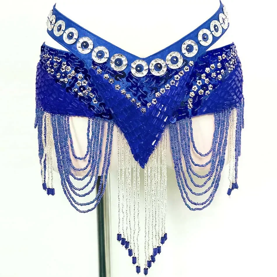 Belly Dance Accessories Waist Chain Seal Belt Exercise Costume Lengthened and Widened Hip Scarf For Stage Performance