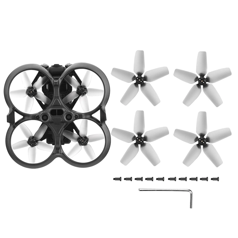 Accessoires d'hélice de Drone légers, pales d'ailes d'hélice, réduction du bruit, pièces de rechange pour accessoires de Drone DJI Avata 4 pièces