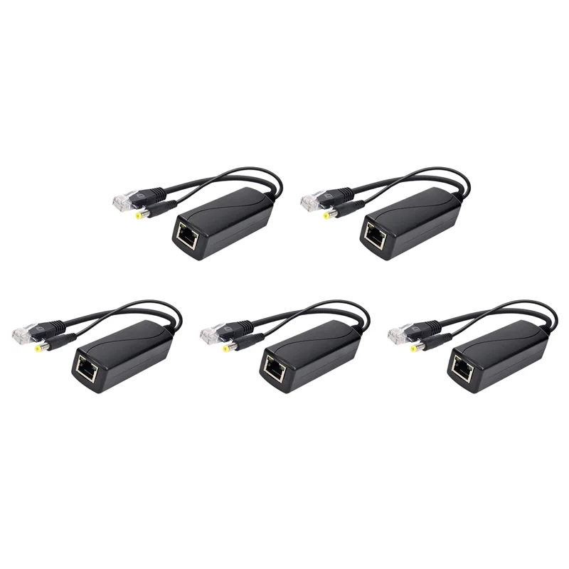 

ABT-5X PS0502 5V/2.4A 1500V High Voltage Isolation IEEE802.3Af Standard 100Mbit Each Port Poe Splitter