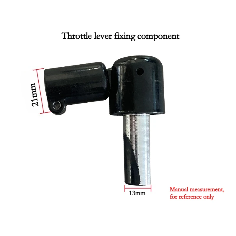 Outboard Throttle Holder Clamp for Gas Engine Propeller - Motor Throttle Fixed Mount Base - Operating Lever Lock Bracket Seat