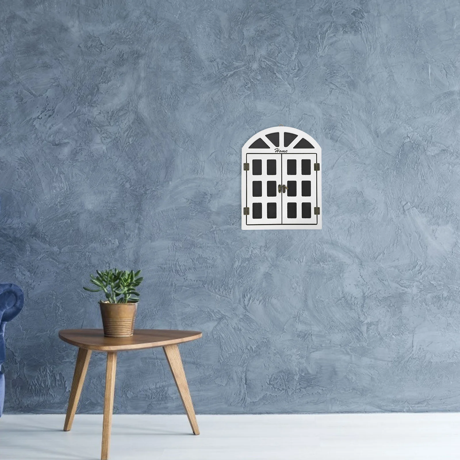 

Brown Small Wooden Wall-mounted Decorative Window Chalkboard for Shop Blackboard Kitchen Garden Party Wedding Retro Display