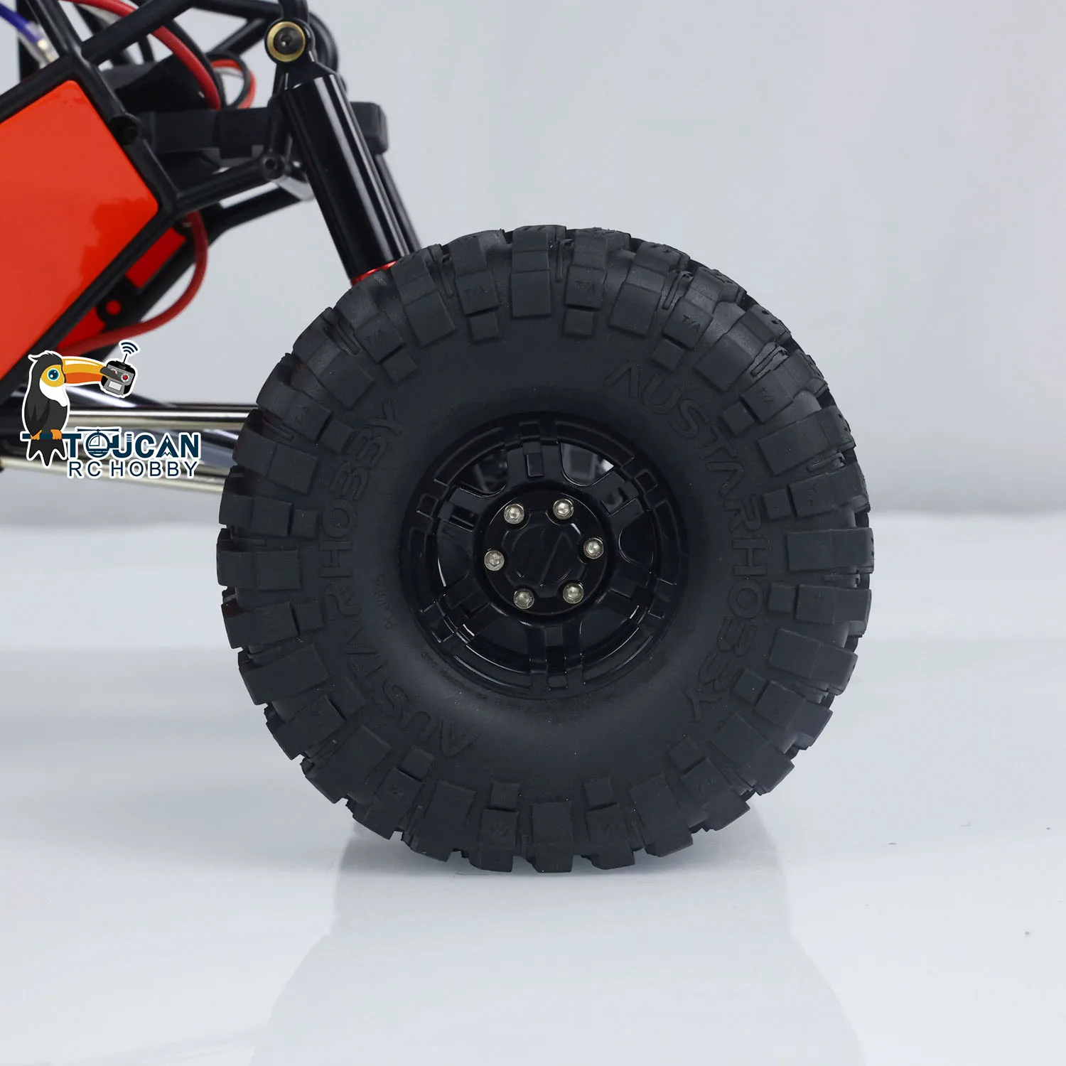 Spielzeug RTR RC-Geländewagen im Maßstab 1:10, 4 x 4 Funksteuerung, bereit zum Laufen, Rock Crawler, elektrisch lackierter fertiger LKW als Geschenk TH24039 – Detail 14