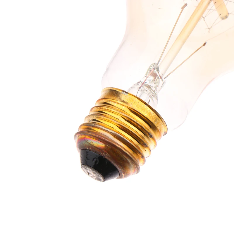 Lampadina gialla retrò 220V 110V E27 40W Lampada a filamento LED vintage Lampadina a incandescenza per la decorazione domestica Lampada vintage
