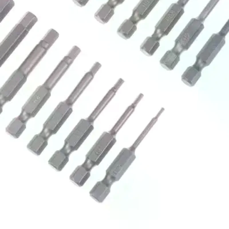 

10Pcs Hex Shank Magnetic Head Screw Driver 50/100mm Screwdriver Bits H1.5-H12 Nut Driver Set Power Drill Adapter Screw Driver