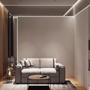 Aluminiumprofil -Diffusor -Kanalhalter, LED -Streifenleuchte, Küchenbeleuchtung, Raumdekoration, 3528, 5050, 0,5 m, 1 m, 2m 6 Hauptverkaufsprofil LED Empotrar - №4