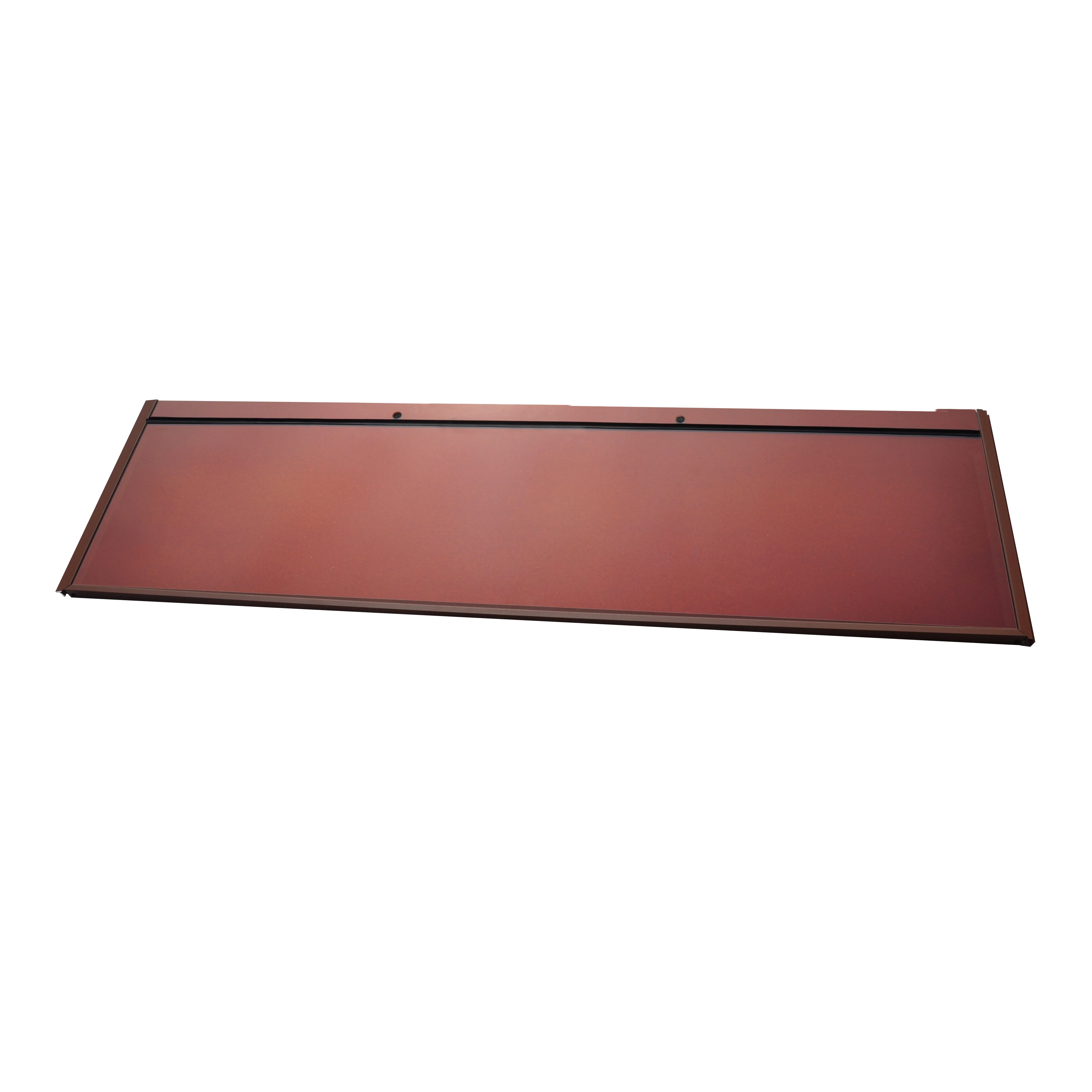 Residential Commercial Power Generation Energy Saving Beautiful Easy-Install BIPV  Flat Roof Tiles 25%+ Efficiency for