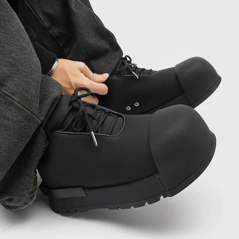 Men WOMEN Fashionable Height-increasing Casual Shoes American-style Thick-soled Lightweight Comfortable Large-head Couple Shoes