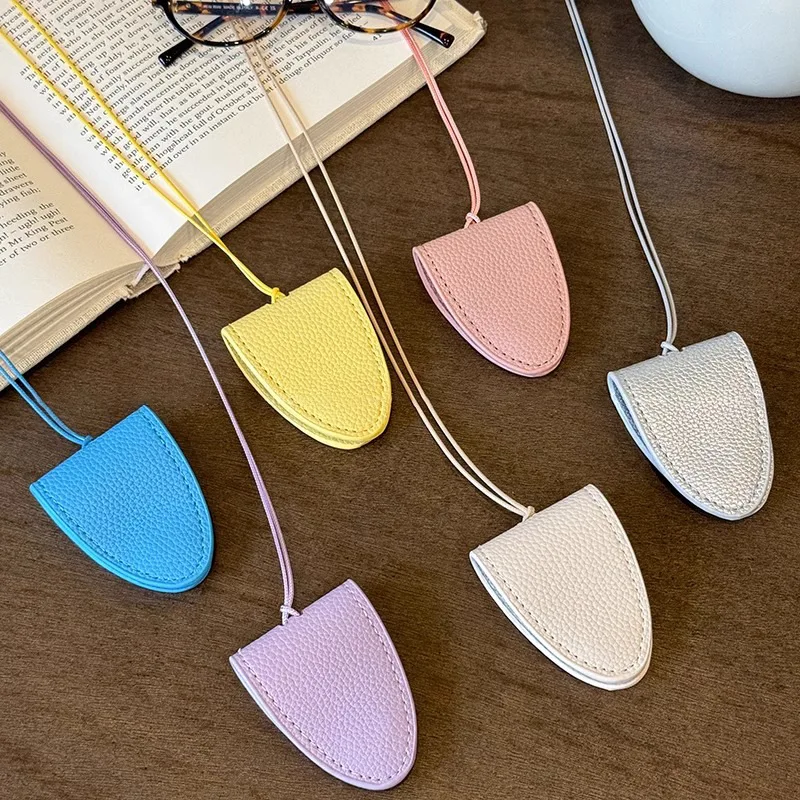 Minimalist Eyeglass Case Versatile Magnetic Leather Glasses Case Eyewear Pouch Premium Sunglasses Holder For Meetings Travel
