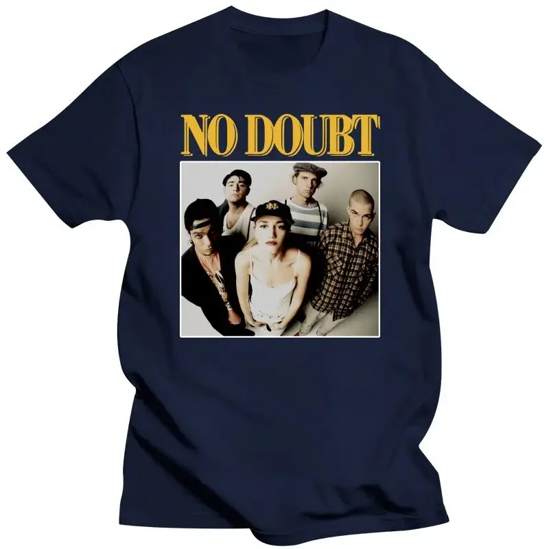 Crewneck Unisex Black White Gift Tee New No Doubt Shirt GWEN STEFANI 80S 90S RnB Hip Hop Vintage Throwback Music T Shirt