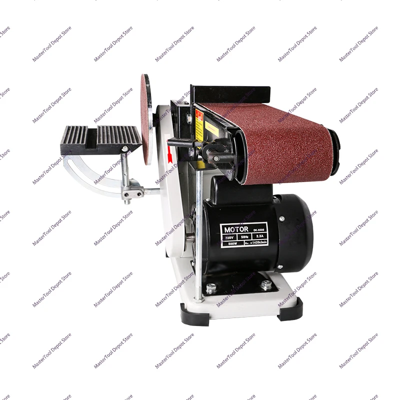 DK-S500 Desktop sanding belt machine household small multi-function sanding machine metal woodworking polishing wire drawing