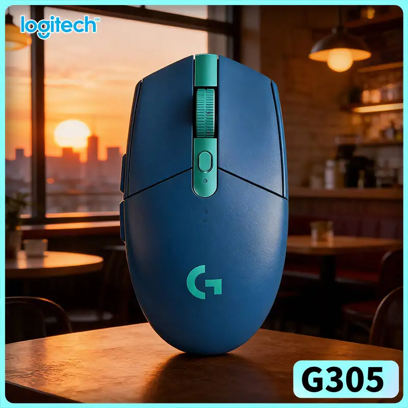 

Беспроводная мышь Logitech G305, 12000 DPI HERO, 6 кнопок, 250 часов автономной работы, 99 г, LIGHTSPEED 1 мс, для ПК и Mac, для геймеров