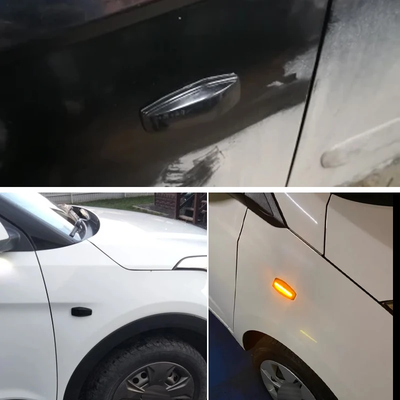 2 قطعة LED الجانب ماركر مؤشر بدوره مصباح إشارة لكيا سبورتاج JE سيدونا VQ ريو 2007 2008 2009 2010 OEM # 92303-25500 #1