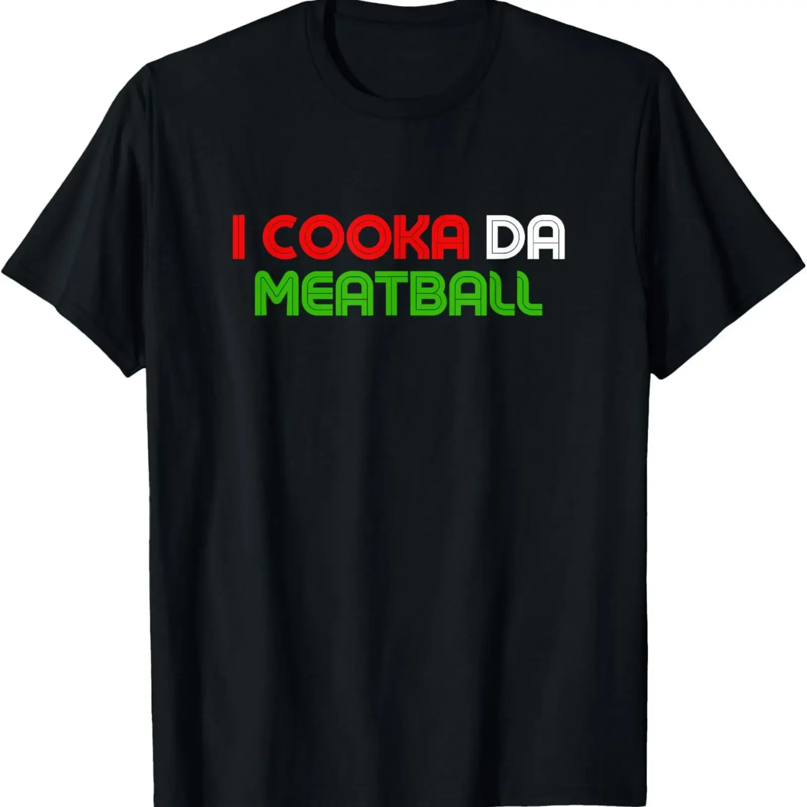 I Cooka Da Meatball Funny Lover Meme T Shirt vintage Washed designer clothes streetwear Breathable Soft Stylish Casual fashion
