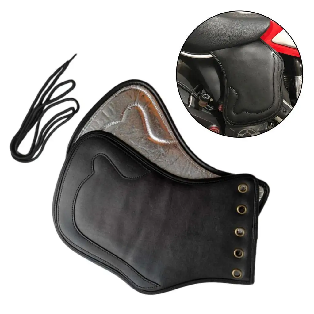 

Мотоциклетный седло щитка изоляция тепло двигателя для Harley декоративная сторона