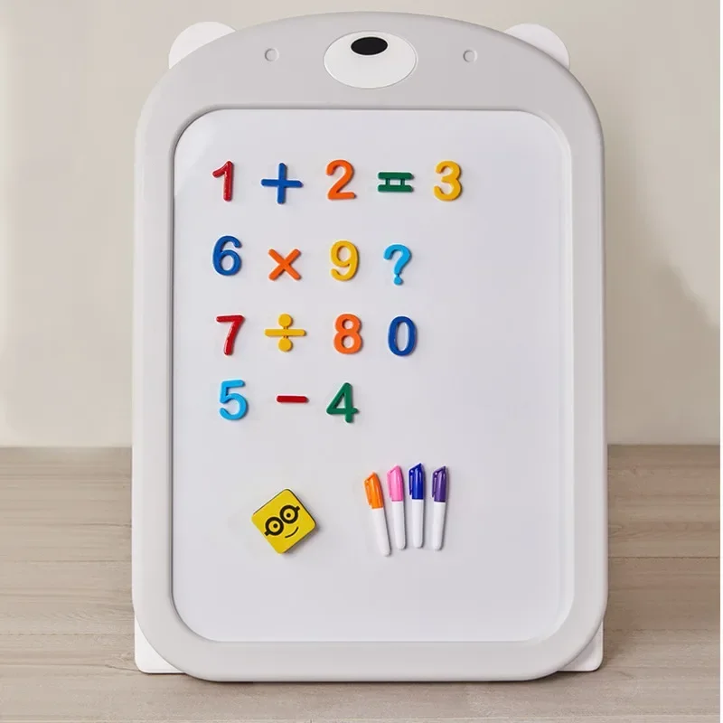 Furniture For Children Dust-free Children's Table Magnetic Stand Play Table For Kids Lifting Adjustment Writing Desk Triangle