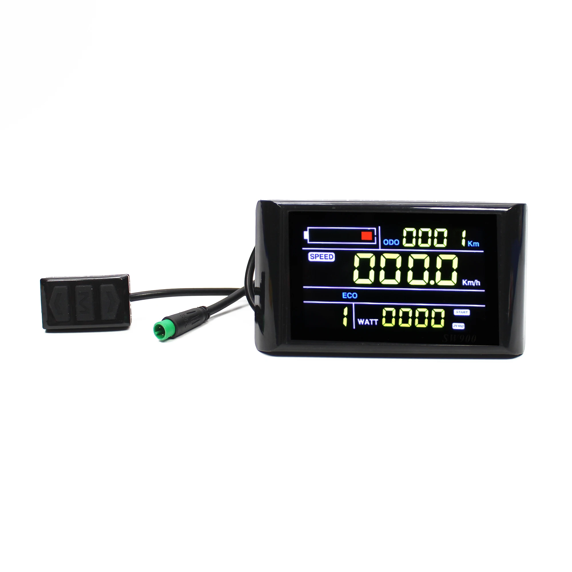 EBKE 36V 48V 52V 60V 72V 1000W-2000W 35A 45A 3-Mode Sine Wave Ebike Controller With TFT 04U UKC1 Colorful OMD2 LCD Display