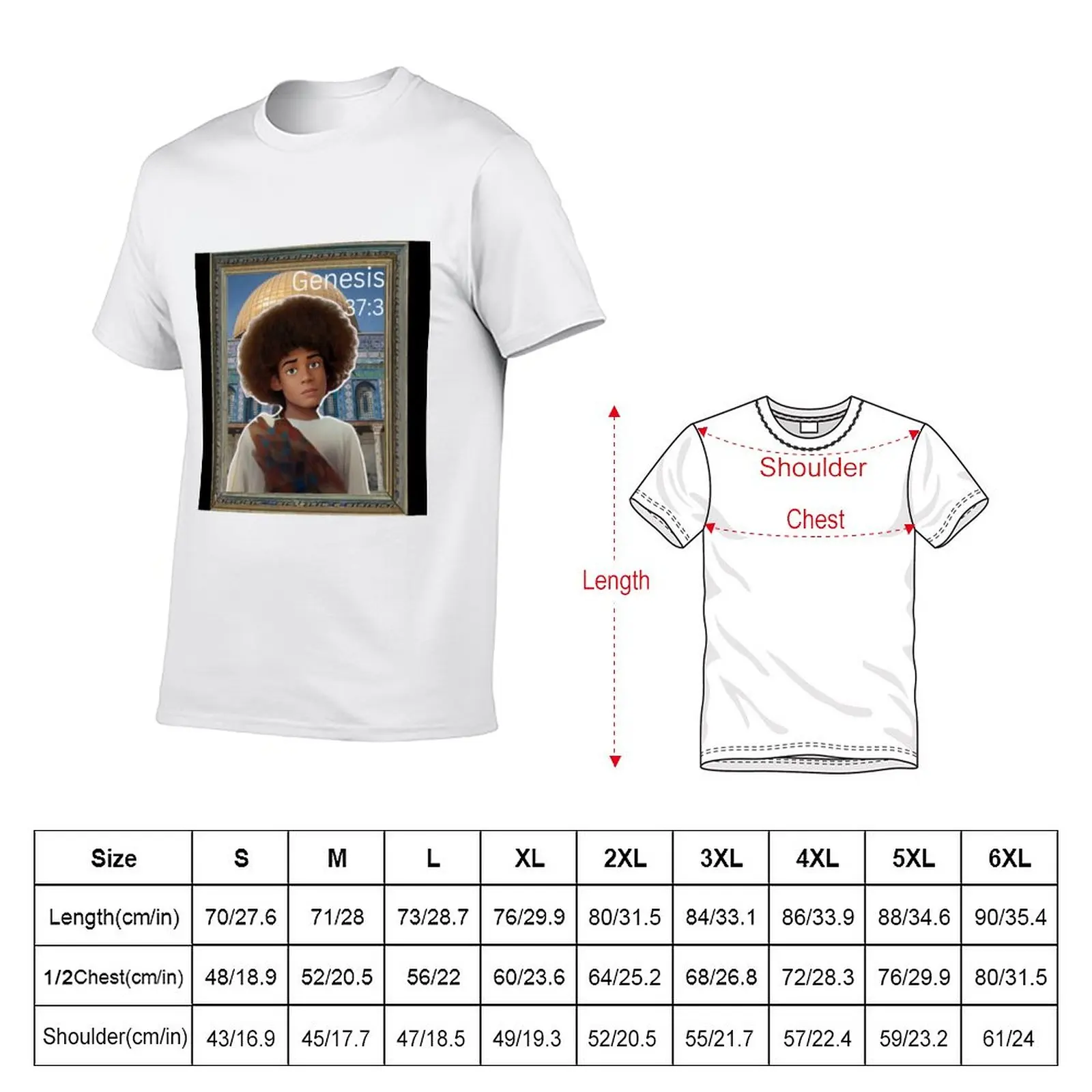 New Joseph's coat of many colors T-Shirt summer top sweat shirt tops anime clothes T-shirts for men cotton