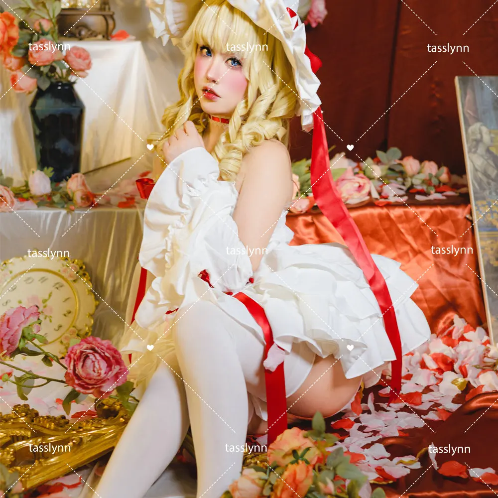 Mooie Meid Lolita Jurk Kawaii Halloween Outfits Schort Meid Kawaii Kerstjurk Santa Claus Heks Cosplay Kostuum Vrouwen