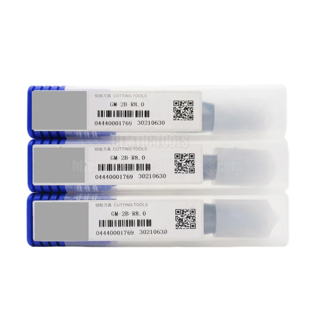 

ZCC GM-2B GM-2B-R8.0 GM-2B-R10.0 2-зубая сферическая концевая фреза из цельной стали
