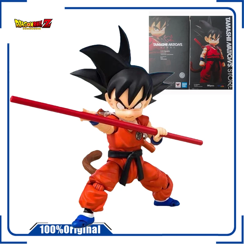

Original box Dragon Ball S.H.Figuarts SHF Son Goku Children Innocent Challenger Action Figures Collection Model Toys In Stock