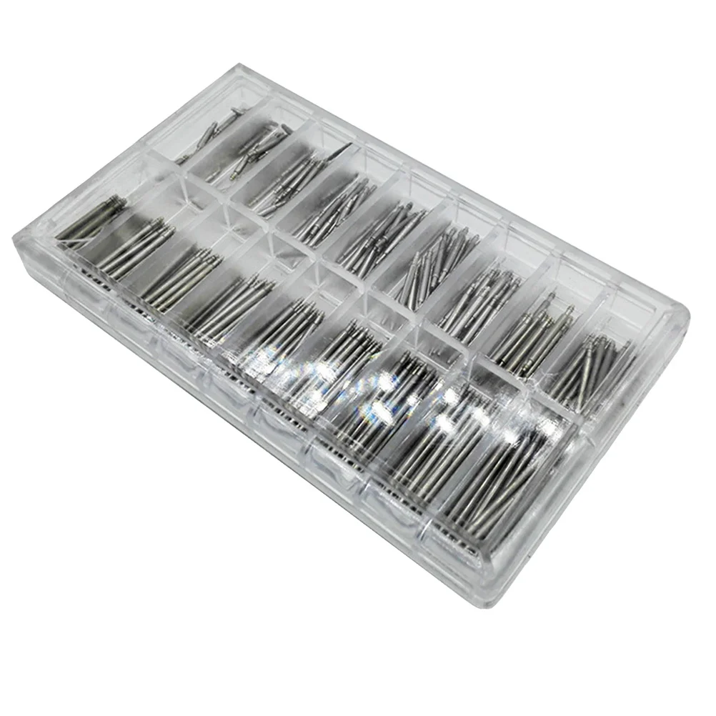 360Pcs Watch Band Stainless Steel Spring Bars Double Flange Metal Strap Link Pin Remover Repair Tool Set 6-23mm