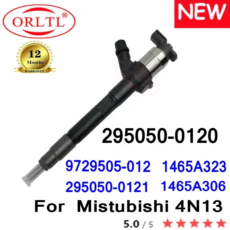 ORLTL NEW 295050-0121 295050-0120 1465A323 1465A306 Genuine 9729505-012 New Common Rail Injector For Mistubishi 4n13