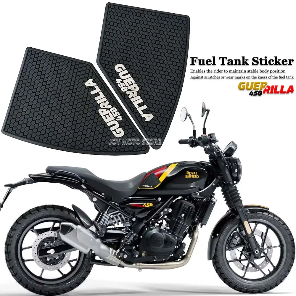 

For Guer Rilla 450 Guerrilla 450 Motorcycle Accessories Fuel Tank Pad Protector Sticker Side Anti Slip Protection Pad Knee Grip